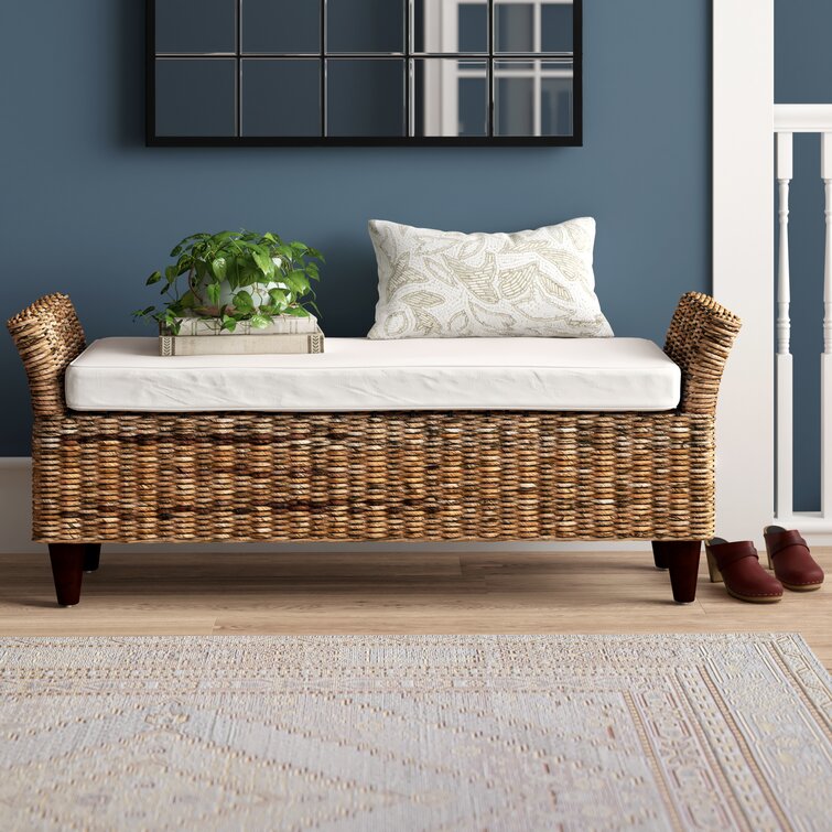 Sand And Stable Roy Wicker Bench And Reviews Wayfairca